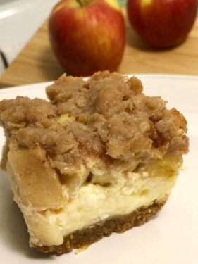 Apple Cheesecake Bars - GARDEN to GRIDDLE