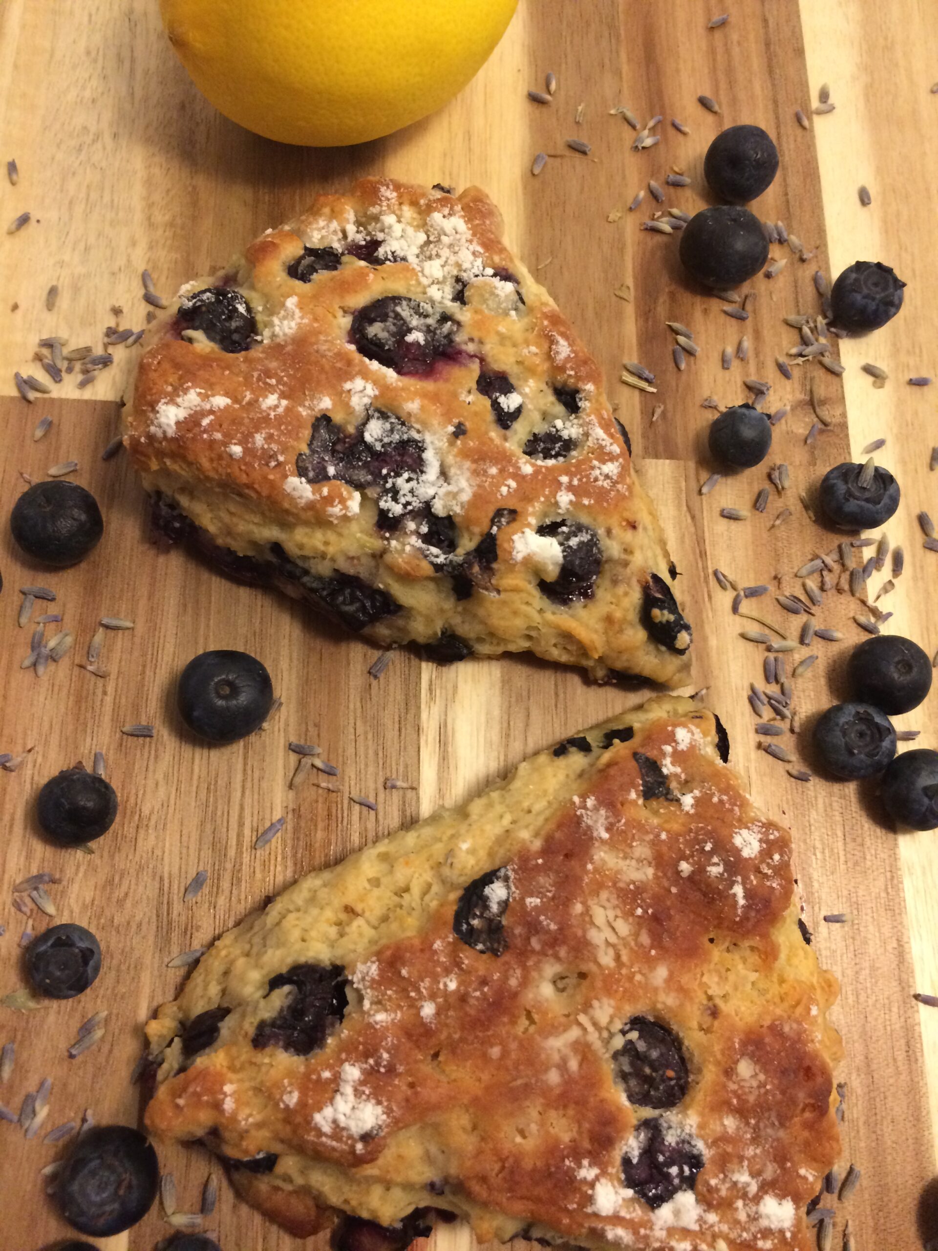 Apricot and Lavender Scones - Marissa Makes