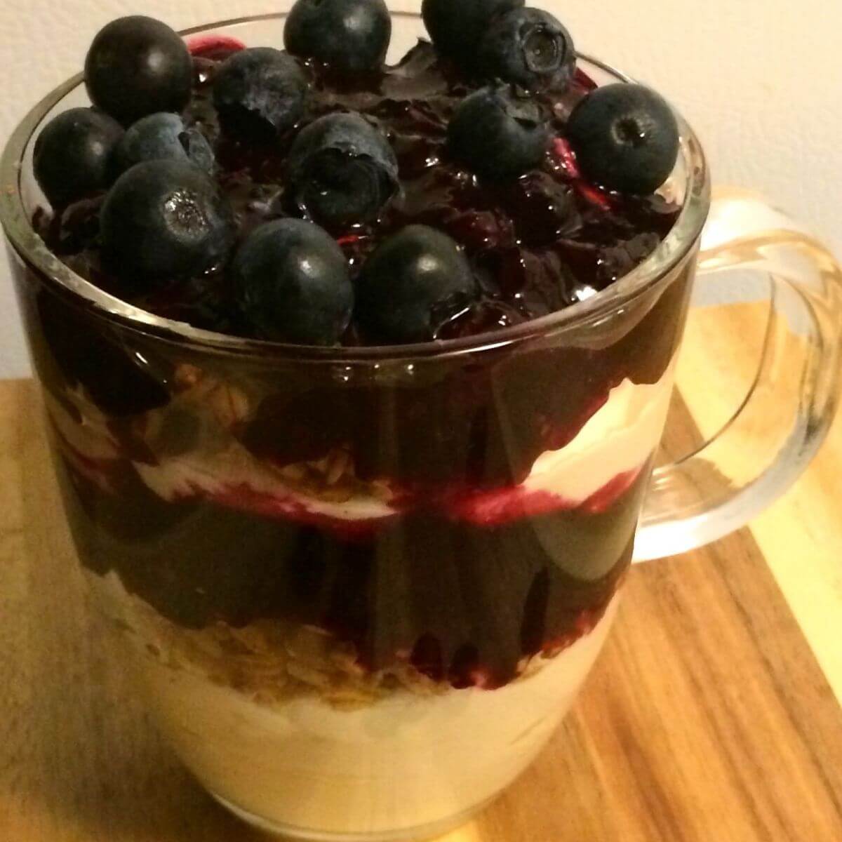 Blueberry Mascarpone Parfait - Garden to Griddle