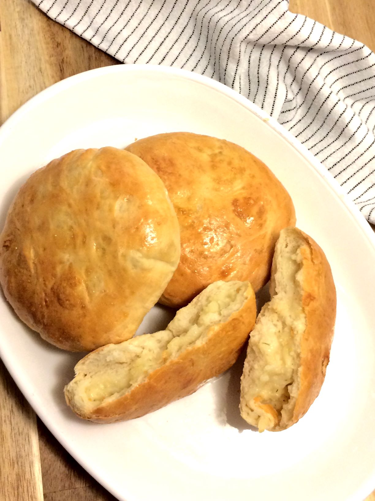 Cheesy Loaded Potato Bread