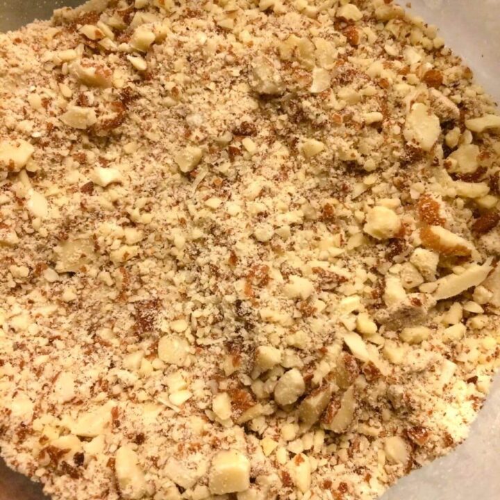 crushed nuts for pumpkin pie nut crust